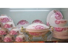 景德鎮(zhèn)日用瓷批發(fā)部,萬業(yè)陶瓷餐具,56頭高檔餐具