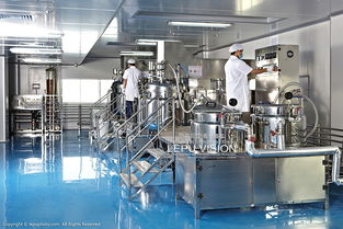 化妝品工廠車間生產(chǎn)現(xiàn)場拍攝